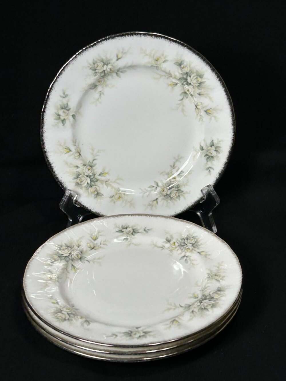 Royal Albert x Paragon UK First Love. set of 4 beautiful salad plates